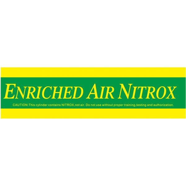 Tank Nitrox Sticker