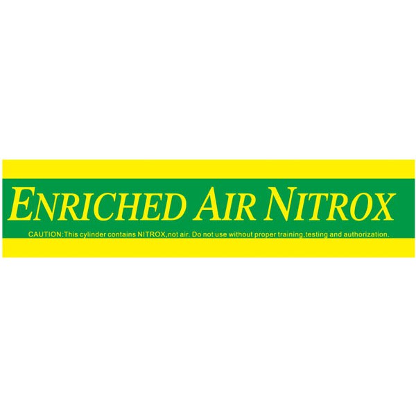 Tank Nitrox Sticker