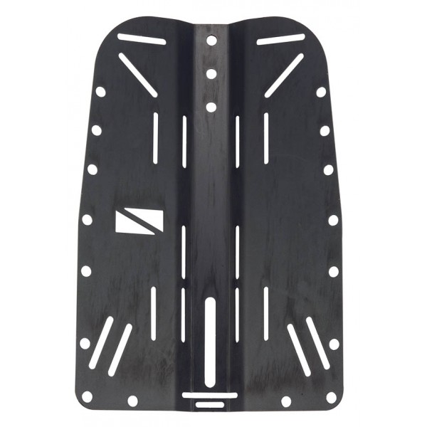 Stainless backpack plate