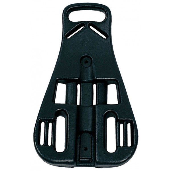 Traditional plastic tank back plate