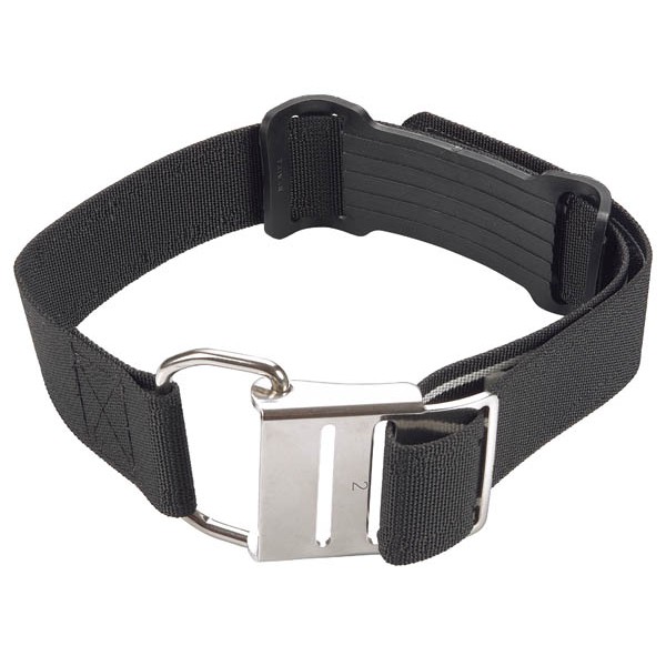 Soft tank band & stainless buckle assembly