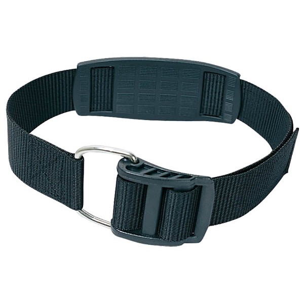 Soft tank band & plastic buckle assembly