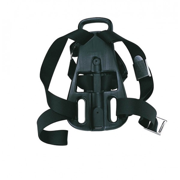 Traditional back plate with harness system