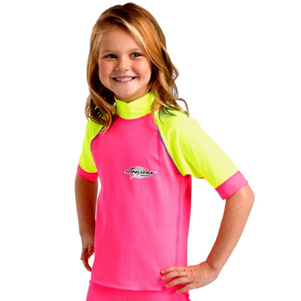 ST2003 Kids Short Sleeve Rash Shirt