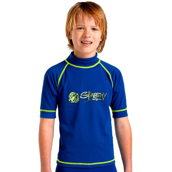 ST2004 Kids Short Sleeve Surf Rash Shirt