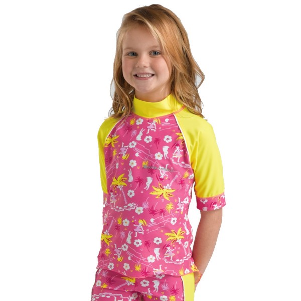 ST2303H Kids Short Sleeve Hawaii Rash Shirt