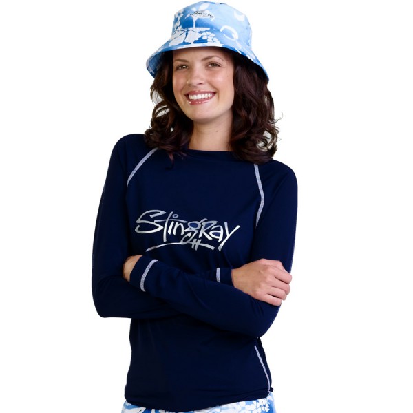 ST216SL Ladies Rash Shirt Long Sleeve Sports Style