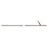 Stainless Steel Tahitian Rockwell 3-Sides 6,5mm