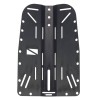 Stainless backpack plate