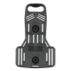 Built-in plastic tank back plate