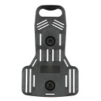 Built-in plastic tank back plate