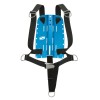 Aluminum back plate harness system