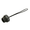 Aluminum Din cap for tank valve