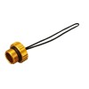 Aluminum Din cap for tank valve
