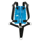 Aluminum back plate harness system
