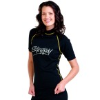ST216S Ladies Rash Shirt Short Sleeve Sports Style