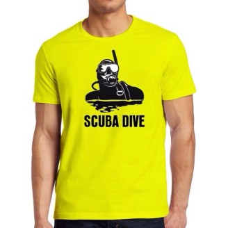 Diving short sleeve t-shirts